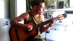 Песня под гитару о ВВС. :) армия)