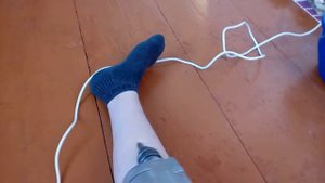 Дрель БЭС-1.1 в работе.