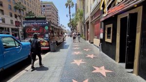 Гуляю по Аллее звёзд в Лос-Анджелесе)) #сша #путешествиепосша #лосанджелес #калифорния