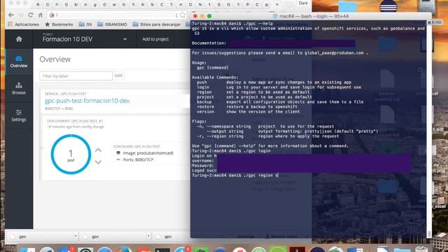 Global PaaS Client push command (binary deployment) смотреть онлайн