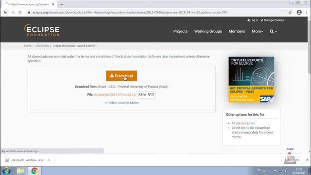 Java Games 2D #1 - Ambiente de Programação em 32 bits (2022+) смотреть онлайн