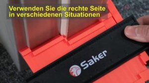 Ein magisches Werkzeug für alle DIY & Tischlerarbeit——Saker Konturenlehre mit Schloss aCfZgEN6QwM