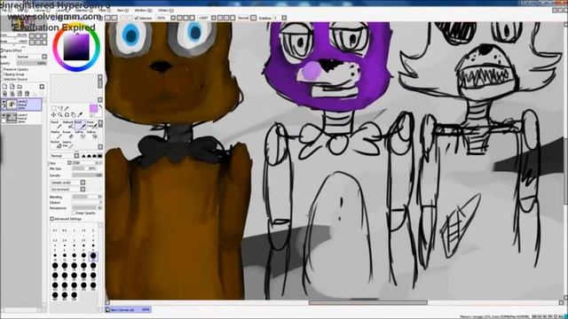 Рисую фнаф смотреть онлайн