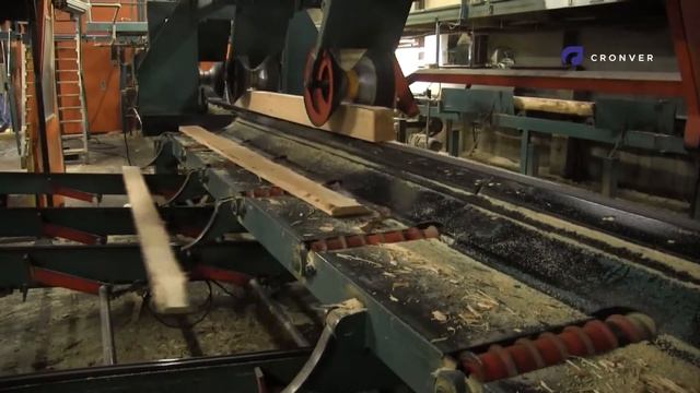 Лесопильная линия Soderhamm Eriksson производство Швеция