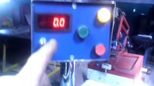 Токарный самодельный , резьба с помощью частотника.