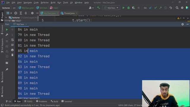 Threads in JAVA - How to Create? Thread class vs Runnable Interface | Multhreading in JAVA