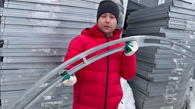 44 - Разница двойных дуг и в одну дугу для теплицы. Теплицы в Дубне на Тверской 14
