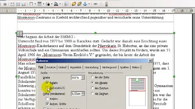 Open Office Writer- Rahmen einfügen смотреть онлайн