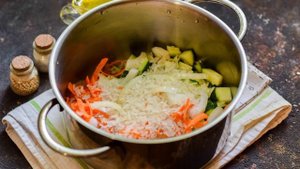 Рассольник с рисом на зиму