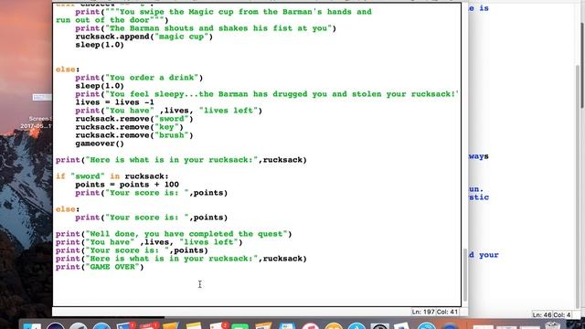 Python Adventure Game 9: Game Over win game смотреть онлайн