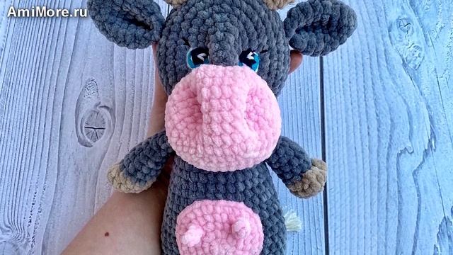 Амигуруми: схема Коровка Ферди. Игрушки вязаные крючком - Free crochet patterns. смотреть онлайн