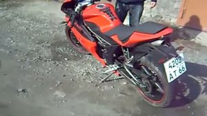 Minsk R250, работа двигателя