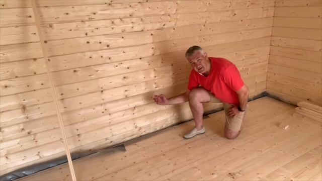 Как построить каркасный дом? Пол, потолок, свесы в каркасном доме. 5 Серия