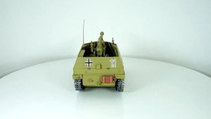 Sd.Kfz. 124 wespe 1:35 (tamiya) обзор масштабная модель бронетехника танк / Model armored vehicles