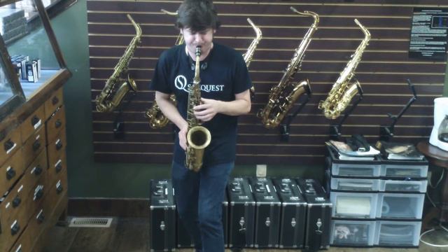 Saxquest! Mark VI Alto Sax, Serial #69098 смотреть онлайн