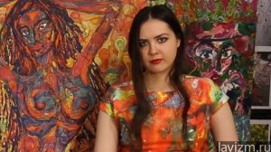 Виолетта Музы искусства Изобразительное искусство Живопись картины онлайн Лавизм