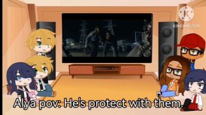 Mlb/Miraculous Ladybug react to Transformers 2007 Bumblebee vs Barricade