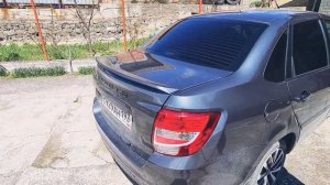 Перетяжка стоек в Lada Granta FL в Алькантару.