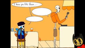 UNDERTALE & BENDY AND THE INK MACHINE Comic Dubs (Cute Animations)