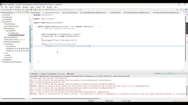 how to handle Authentication Popup using Selenium WebDriver | Selenium WebDriver | Lecture 54