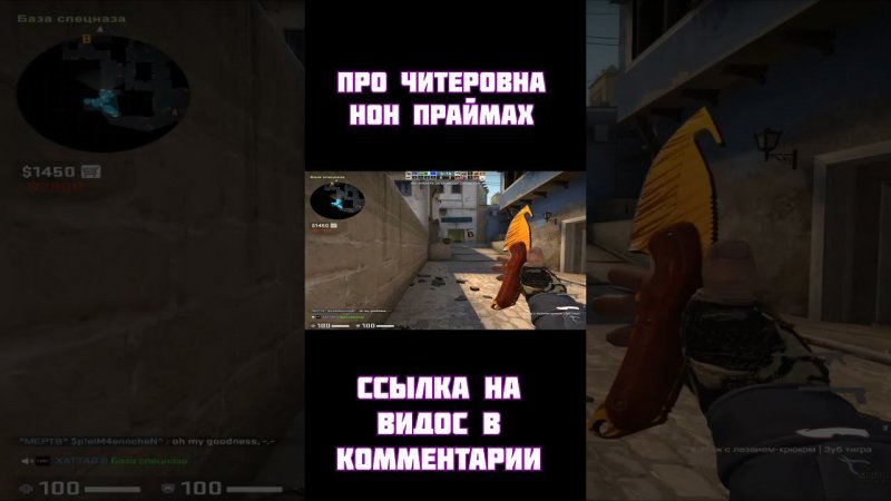 бесплатный cs (про читеров)