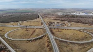 Самарская обводная дорога через Алексеевку / Самарская область / трасса Р-229 / ноябрь 2021 / Russi