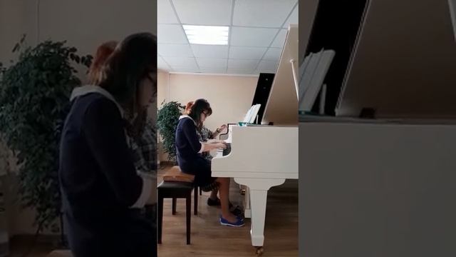 Ансамбль Головина Валерия 3 кл. ДОПП, Алексашина Н.А. Г. Струве "Веселый перепляс" смотреть онлайн