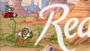 Cuphead DLC - Cuphead And Mugman Reaction To Dropping The Astral Cookie