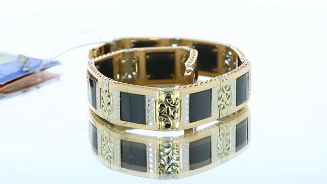 Золотой браслет арт. 56-0002 смотреть онлайн