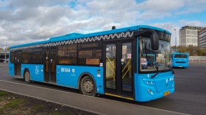 с344 маршрут автобуса. 07.10.2022 год. Москва.