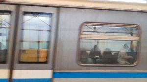 Электропоезд 81-740/741 Русич на станции метро Прокшино