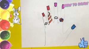 НАРИСОВАТЬ РУКУ ДЛЯ ДЕТЕЙ ?