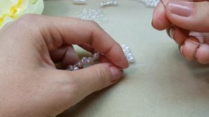 Necklace CORNER/Beaded necklace/Pearl necklace/Diy/Beaded/Жемчужное колье своими руками/Tutorial