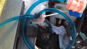 Промывка системы питания дизель SKODA.