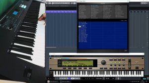 Roland XV 5080 VST / Test Sound / VST 2020  / Cubase 9 / OBS Studio / Conect Midi Roland Juno DS-88