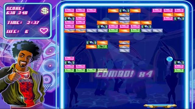 Um jogo muito bonito - Block Breaker Deluxe - Midnight Challenge смотреть онлайн