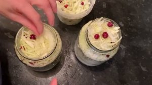 КАПУСТА «ПРОВАНСАЛЬ». Квашеная капуста с клюквой - хит зимы!