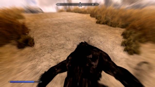 Skyrim СЕКРЕТНАЯ СБОРКА Вервольфа. МЕГА УРОН - Ликантропия смотреть онлайн