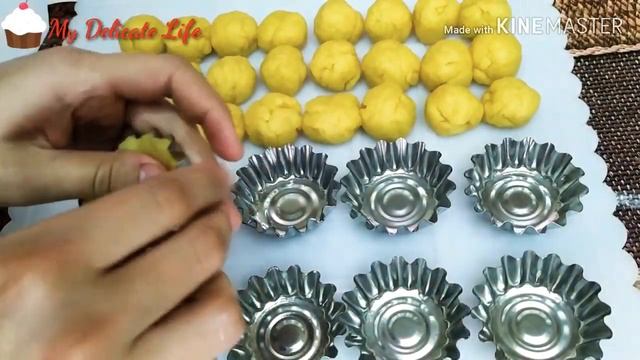 Лёгкий Рецепт Для Карзиночек (Тарталеток) На Праздничный стол/ Tartaletkanin Hazirlanmasi