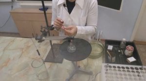 Практическая работа " Получение кислорода и изучение его свойств"/ химия8