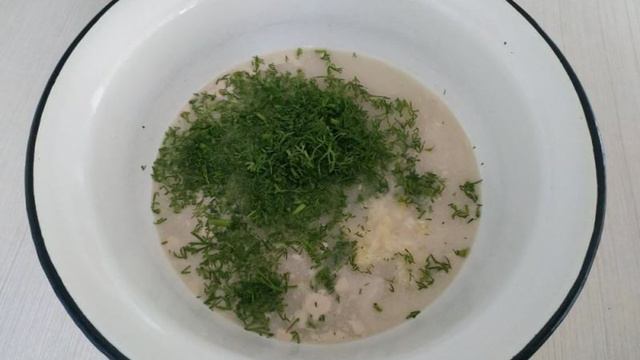 Чесночный хлеб с укропом