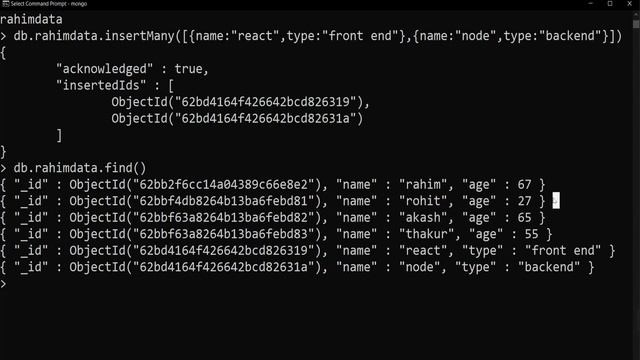 MongoDB Read or Queries the Documents || MongoDB Tutorial 2022