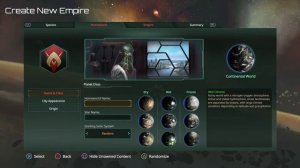 Stellaris : Create Empire