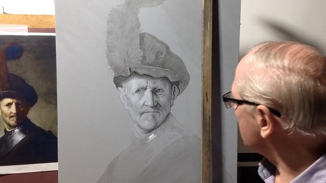 Игорь Сушенок. 106 урок на "Московском долголетии." Рембрандт. Воин старик. 10.04.2023г. смотреть онлайн