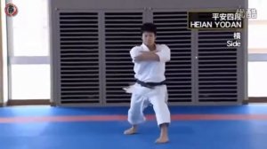 SHOTOKAN KATA Vol.5 Masao Kagawa - Heian Yodan | Ката Каратэ Шотокан - Хейан Йодан Масао Кагава