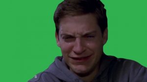 Футаж Питер Паркер плачет