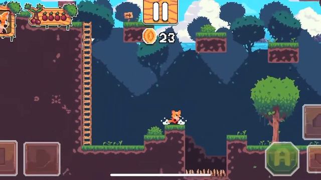 Foxyland 2: Level 1-4 (All Foxcoins + Secret Flag) IOS Gameplay Walkthrough (HD) смотреть онлайн