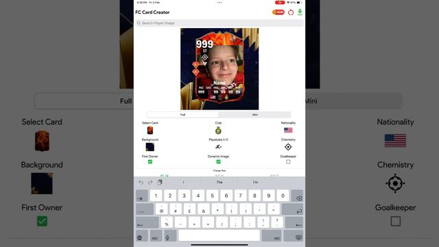 Me playing FC 24 card, creator, ￼￼ смотреть онлайн