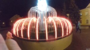 световой фонтан в полевском