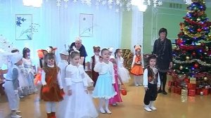 Хитрая лиса на утреннике.   Песня Зимонька Зима !